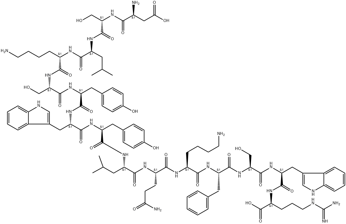 细胞穿透肽CPP2, 1313390-49-6, 结构式