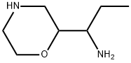 2-Morpholinemethanamine, α-ethyl- Structure