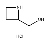 2-Azetidinemethanol, hydrochloride (1:1) Structure