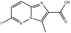 6-iodo-3-methylimidazo[1,2-b]pyridazine-2-carboxylic acid|