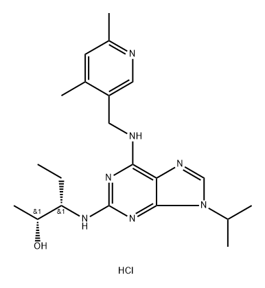 CYC065(hcl) Structure