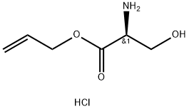 L-Serine, 2-propenyl ester, hydrochloride (9CI)|L-苏氨酸烯丙酯盐酸盐