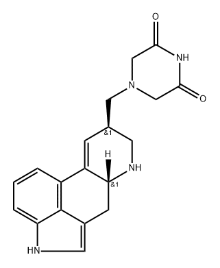 131816-89-2 4-(9,10-didehydroergolin-8-yl)methylpiperazine-2,6-dione