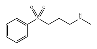 N-methyl-3-(phenylsulfonyl)propan-1-amine Structure