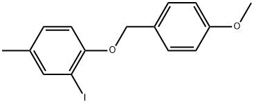 2-Iodo-1-[(4-methoxyphenyl)methoxy]-4-methylbenzene|