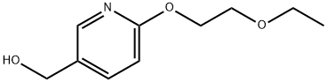 6-(2-Ethoxyethoxy)-3-pyridinemethanol Structure