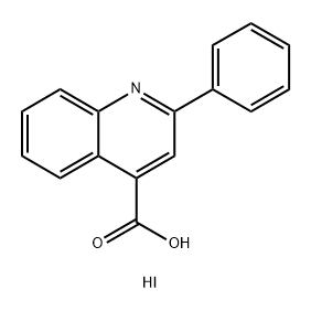 Cinchophen hydriodide 结构式