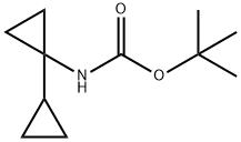 Bicyclopropyl-1-yl-carbamic acid tert-butyl ester Structure