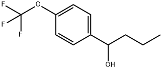 α-Propyl-4-(trifluoromethoxy)benzenemethanol Structure