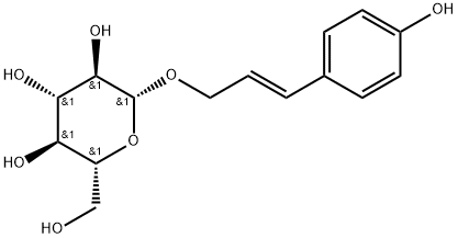 β-D-Glucopyranoside, (2E)-3-(4-hydroxyphenyl)-2-propen-1-yl Struktur