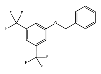 1-(benzyloxy)-3,5-bis(trifluoromethyl)benzene Structure