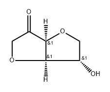 L-Sorbose, 1,4:3,6-dianhydro- 结构式