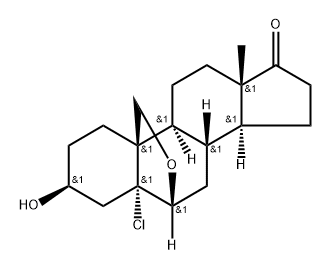 5 A-CHLORO-6 B,19-EPOXY-3 B -HYDROXY-5 A-ANDROSTAN-17-ONE