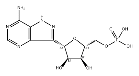 formycin 5'-phosphate 化学構造式