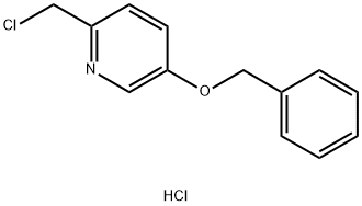 5-(Benzyloxy)-2-(chloromethyl)pyridine hydrochloride Structure