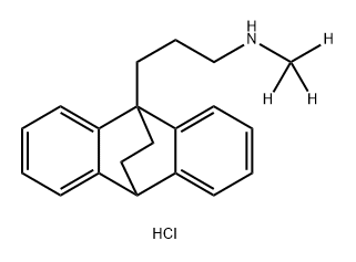 [2H3]-Maprotiline hydrochloride Struktur