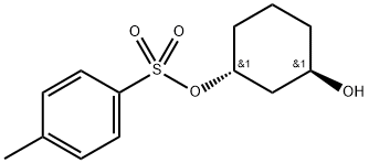 (1R,3R)-3-羟基环己基 4-甲基苯磺酸盐 结构式