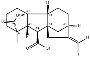赤霉素杂质69,132970-89-9,结构式