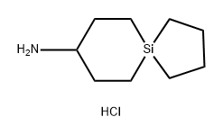 5-silaspiro[4.5]decan-8-amine hydrochloride Struktur