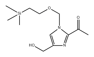 Ethanone,1-[4-(hydroxymethyl)-1-[[2-(trimethylsilyl)ethoxy]methyl]-1H-imidazol-2-yl]-|