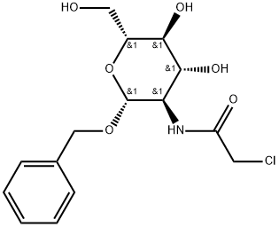 β-D-Glucopyranoside, phenylmethyl 2-[(chloroacetyl)amino]-2-deoxy- (9CI)