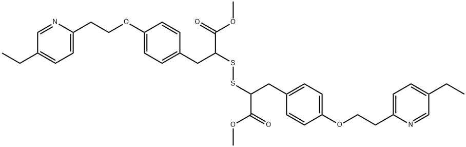 吡格列酮杂质13 结构式