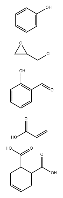 133324-68-2 4-cyclohexene-1,2-dicarboxylic anhydride adduct of 2-propenoic acid adduct of polycondensate of (chloromethyl)oxirane, 2-hydroxybenzaldehyde and phenol