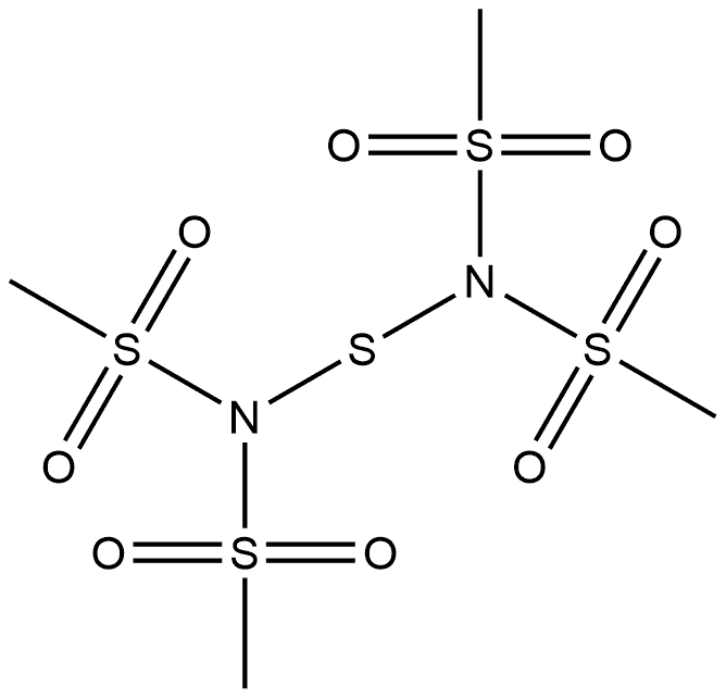 2,4,6-Trithia-3,5-diazaheptanedisulfonamide, dimethyl-, 2,2,6,6-tetraoxide