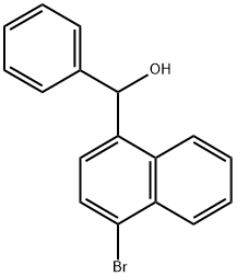 (4-bromonaphthalen-1-yl)(phenyl)methanol Structure