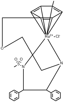 Ru-(R,R)-Ms-DENEB|{N-[(1R,2R)-2-[(S)-[2-[[1,2,3,4,5,6-η)-4-甲基苯基]甲氧基]乙基]氨基] -1,2-二苯乙基甲磺酰胺基}氯化钌(II)