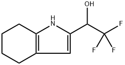 1H-Indole-2-methanol, 4,5,6,7-tetrahydro-α-(trifluoromethyl)- Structure