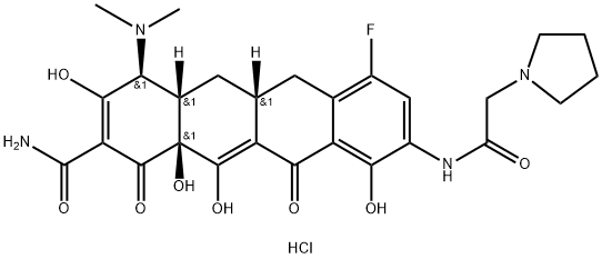 盐酸依拉环素,1334714-66-7,结构式