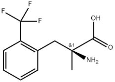 2-Trifluoromethyl-a-methyl-L-phenylalanine Structure