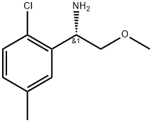 (1S)-1-(2-chloro-5-methylphenyl)-2-methoxyethanamine Structure