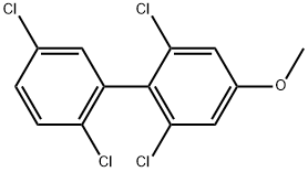 2,2',5',6-Tetrachloro-4-methoxy-1,1'-biphenyl,1335097-20-5,结构式