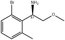 (1R)-1-(2-bromo-6-methylphenyl)-2-methoxyethan-1-amine 结构式