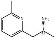 (R)-1-(6-甲基吡啶-2-基)丙-2-胺, 1335787-68-2, 结构式