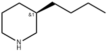 (3R)-3-Butylpiperidine,1335885-31-8,结构式