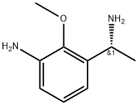 (R)-3-(1-氨基乙基)-2-甲氧基苯胺, 1335939-92-8, 结构式