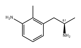 Benzeneethanamine, 3-amino-α,2-dimethyl-, (αR)- Structure