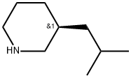 (3S)-3-(2-Methylpropyl)piperidine,1336416-36-4,结构式