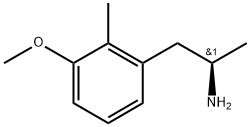 Benzeneethanamine, 3-methoxy-α,2-dimethyl-, (αR)- Structure