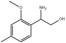 2-amino-2-(2-methoxy-4-methylphenyl)ethan-1-ol Structure