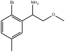 1-(2-bromo-5-methylphenyl)-2-methoxyethanamine Structure