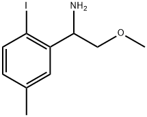 1-(2-iodo-5-methylphenyl)-2-methoxyethanamine,1337154-76-3,结构式