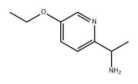 1-(5-ethoxypyridin-2-yl)ethan-1-amine Structure