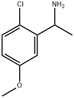 1-(2-氯-5-甲氧基苯基)乙胺,1337214-12-6,结构式