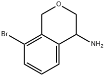 8-bromoisochroman-4-amine Structure