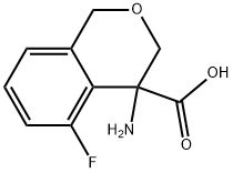 4-amino-5-fluoroisochromane-4-carboxylic acid|