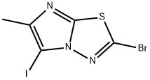 2-bromo-5-iodo-6-methylimidazo[2,1-b][1,3,4]thiadiazole,1337919-16-0,结构式